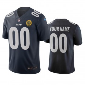 Maillot Homme New York Giants City Edition Personnalisé Navy Vapor Limited